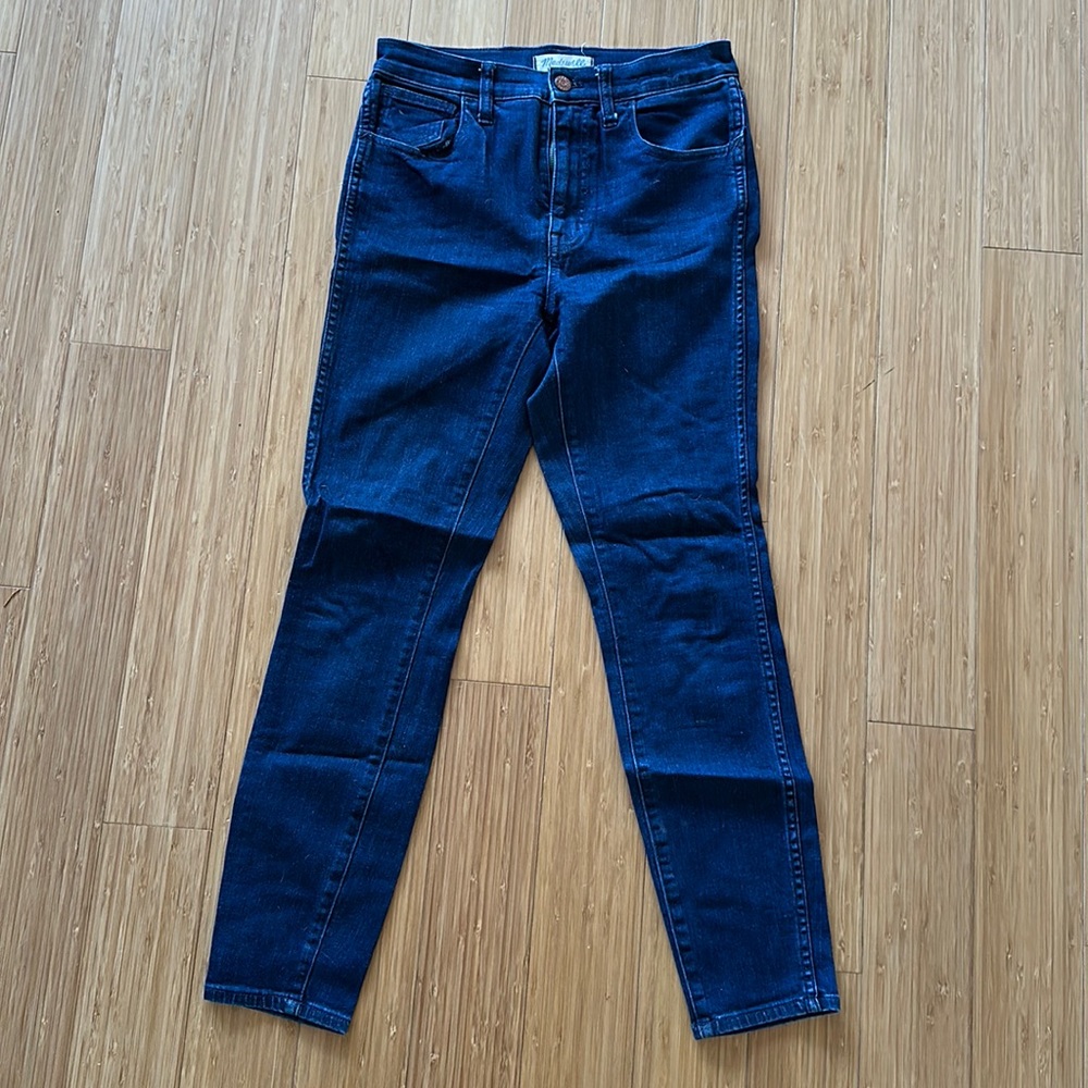 Madewell jeans, skinny skinny, 10 inch high riser, size 27